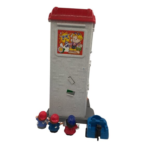 Fisher-Price Little People Auto Garage Playset With Figures & Car - Picture 3 of 4